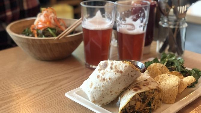 Vegan Lunch at Plant Café Seoul