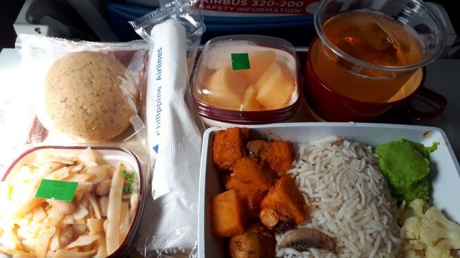 Vegan travel in-flight meals hit-and-miss
