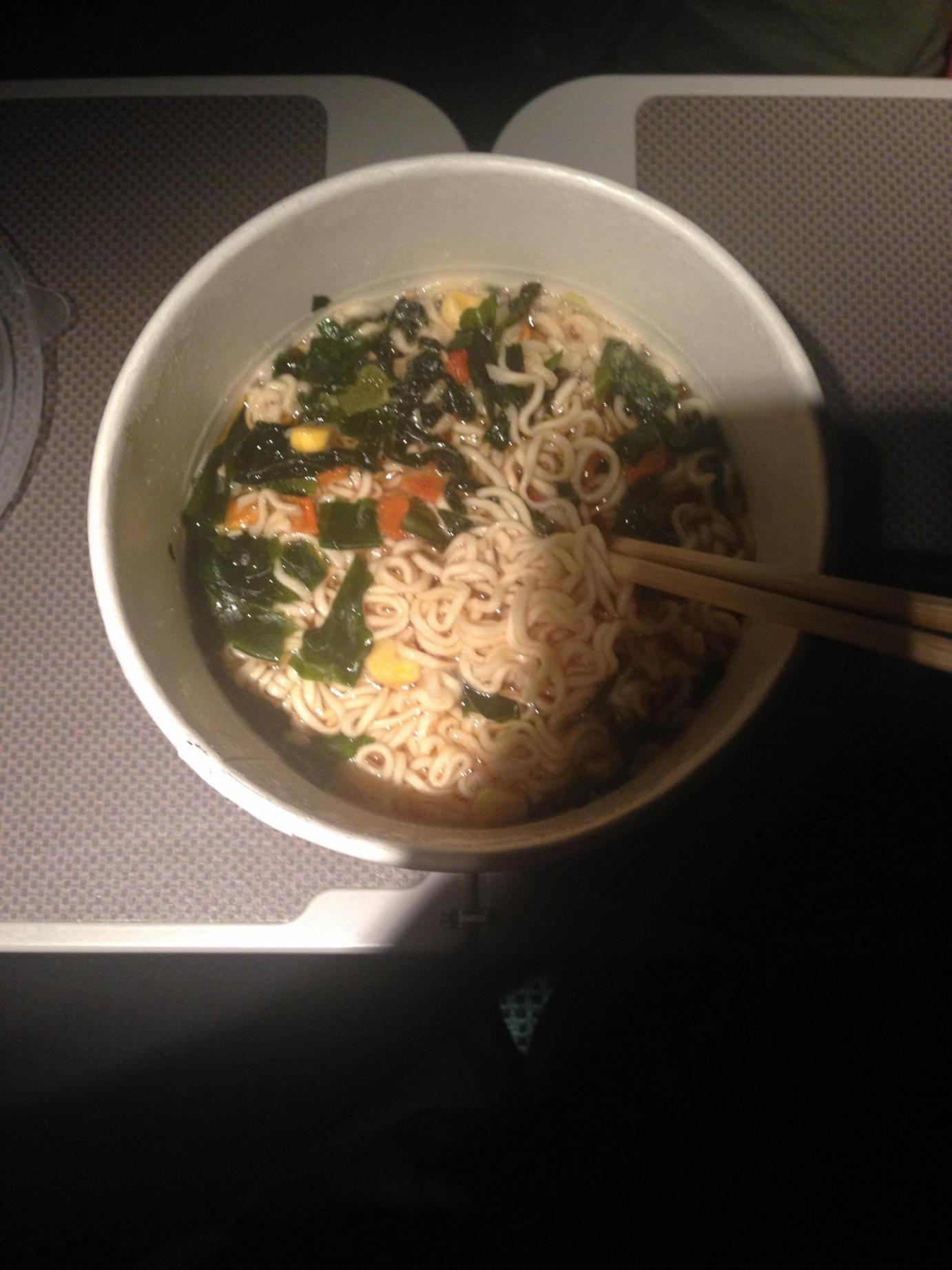 Bali and Perth Trip Flight Ramen