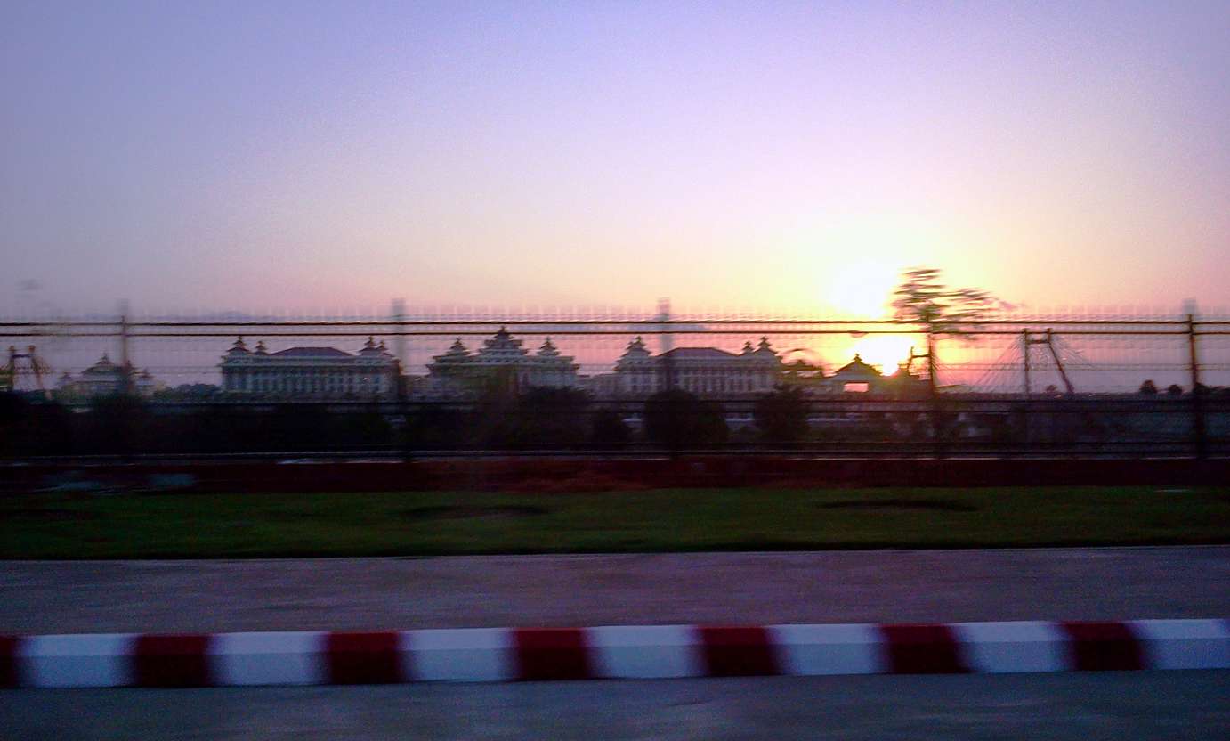 view of Parliament Naypyidaw